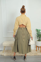 Let’s Talk Crop Shirt (003)