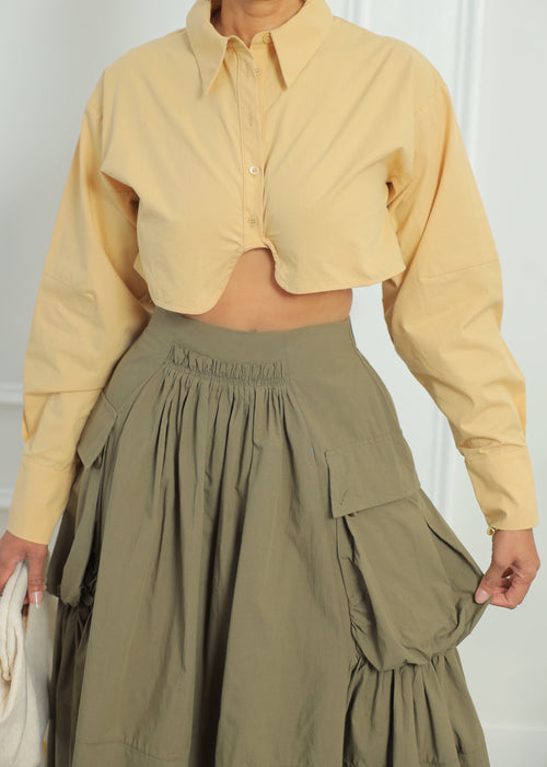 Let’s Talk Crop Shirt (003)