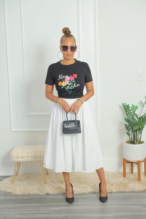The Simple Life Skirt - White (S5)
