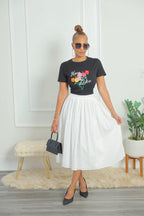 The Simple Life Skirt - White (S5)