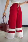 Riley Pants - Burgundy (F)