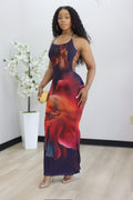 Fire And Ice Maxi Dress