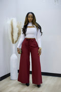 Zara Pants - Burgundy (19)