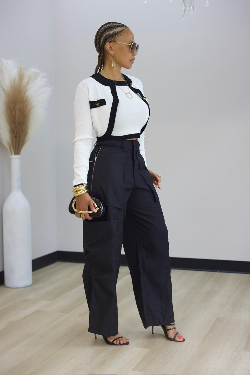 Zip Me Up Pants. - Black (16)