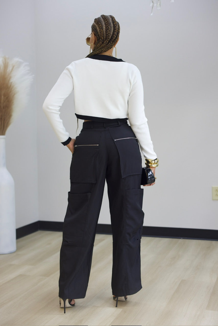 Zip Me Up Pants. - Black (16)