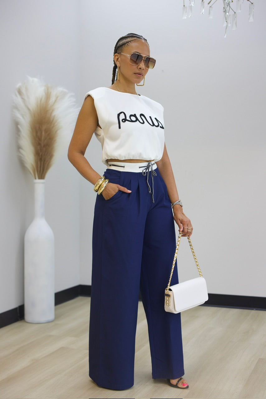 Alissa Pants - Navy (26)