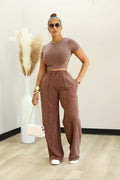 Roxy Pant Set - Rust (15)