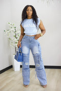 PARIS Top - Blue
