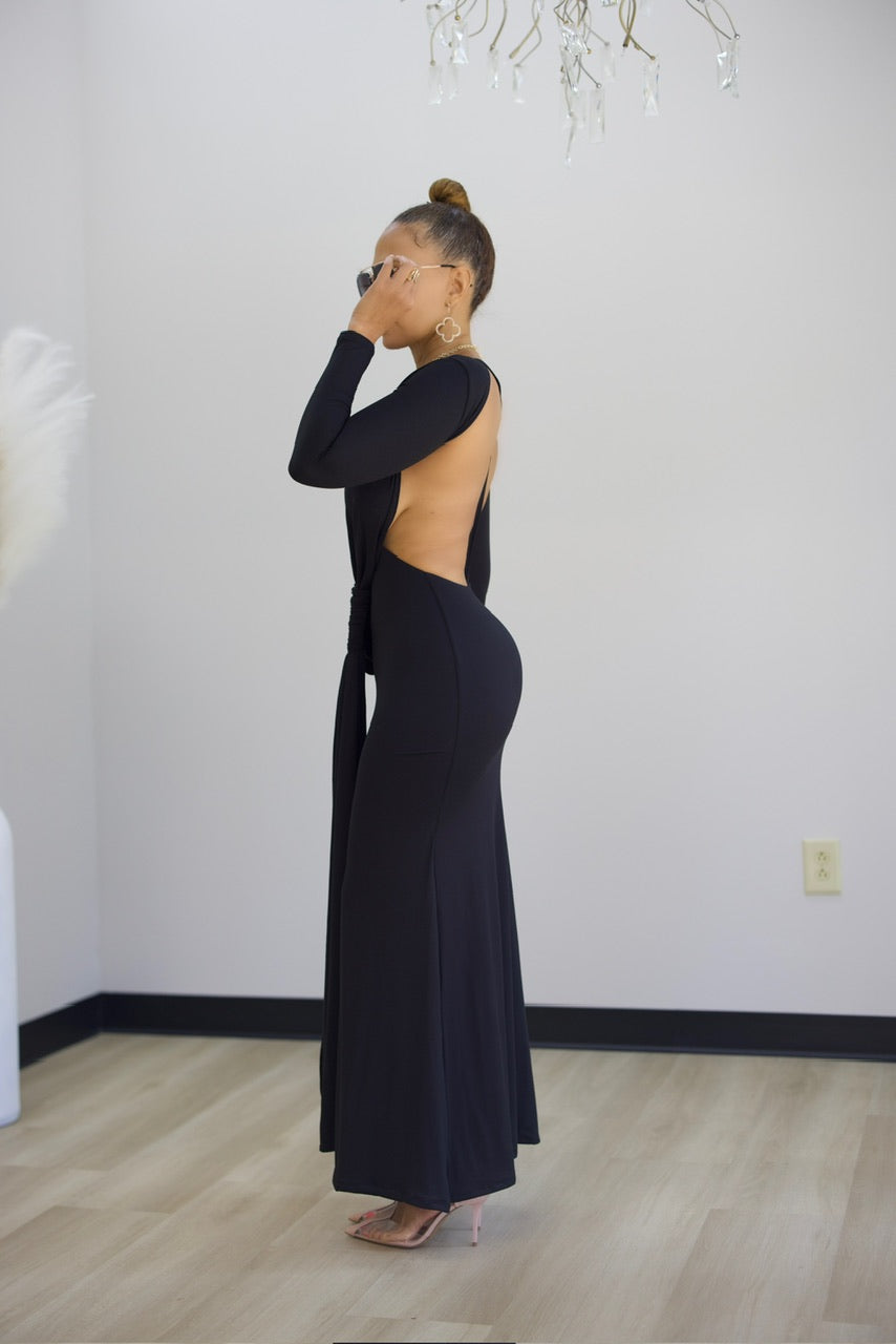 The Chastain Black Dress (23)