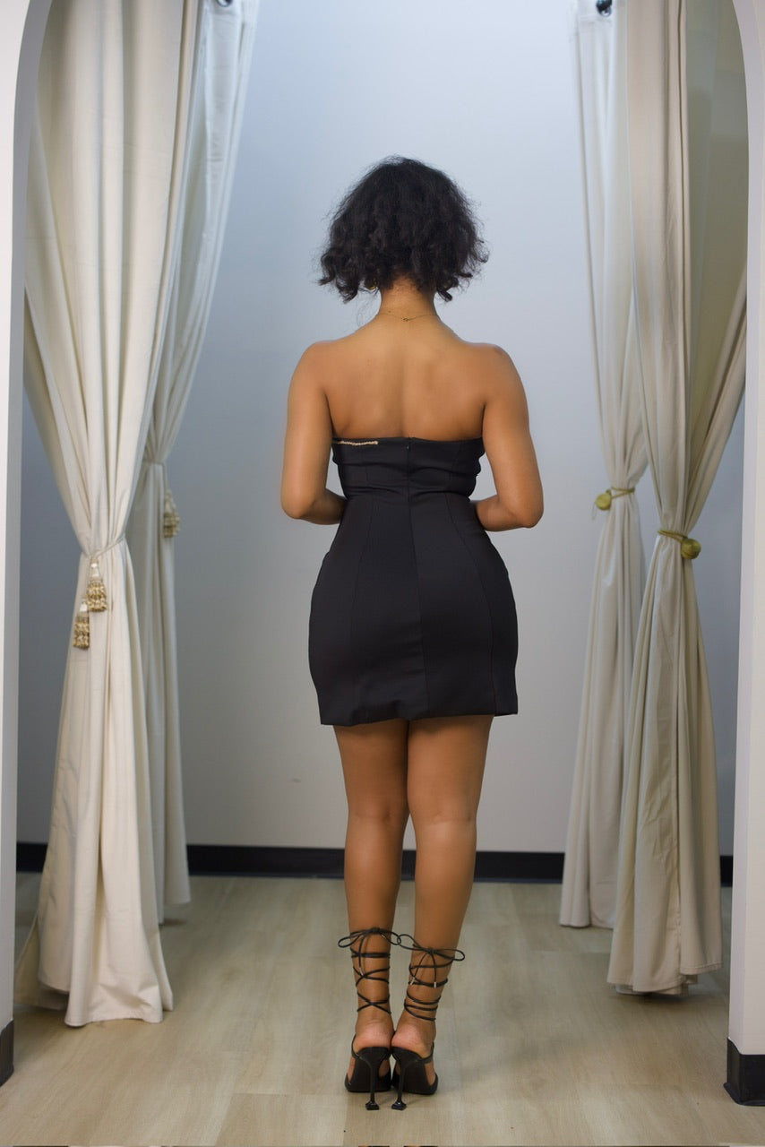 Lights Out Black Dress (F)
