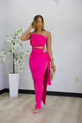 Amari Maxi Dress - Fuchsia