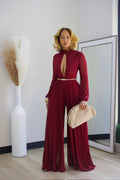 Annalise Jumpsuit - Burgundy (41)