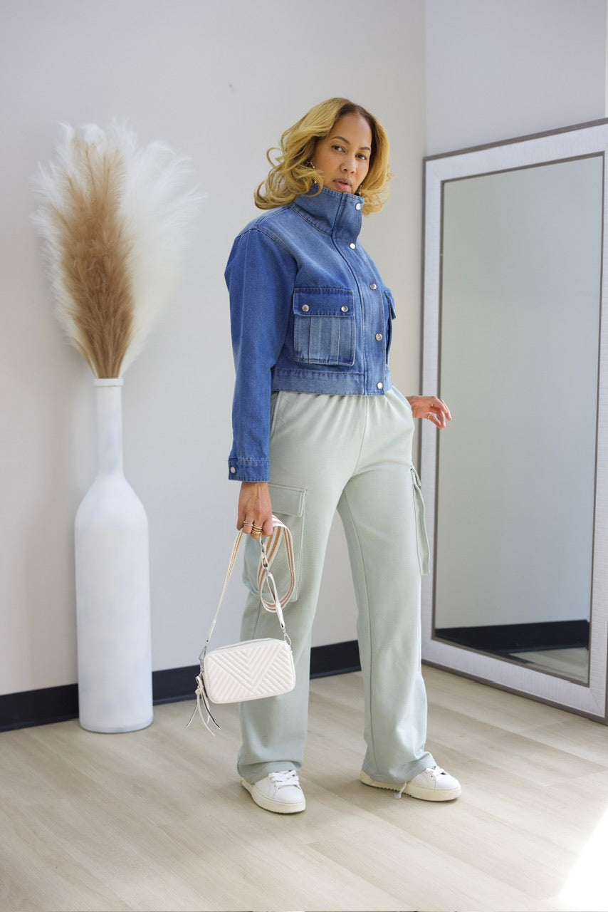 Cyn Denim Jacket - Blue (15)