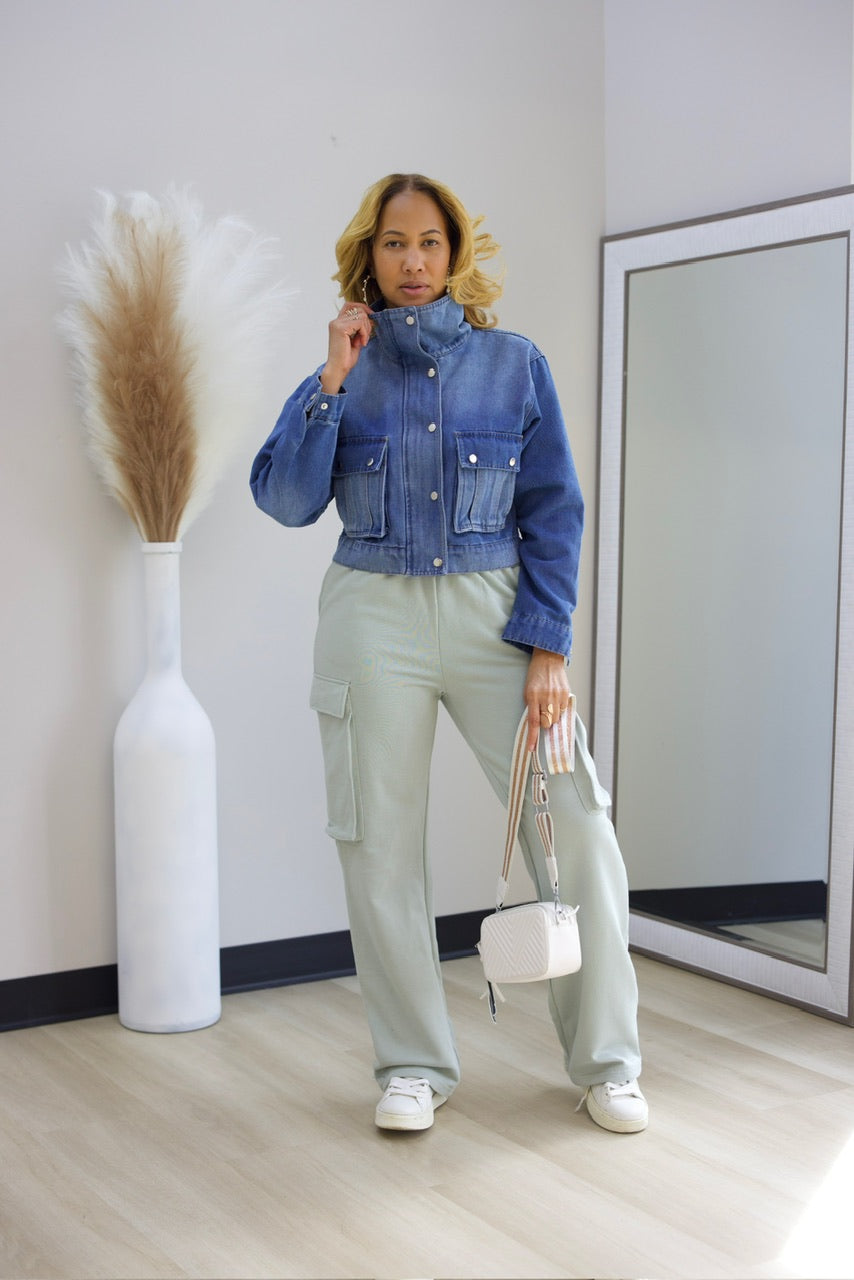Cyn Denim Jacket - Blue (15)