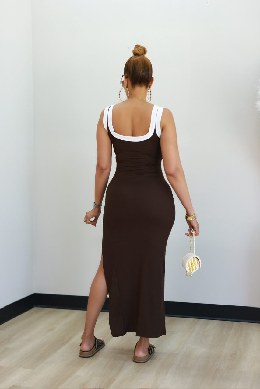 Amanda Dress - Brown (25)