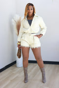 Snow Fall Short Set