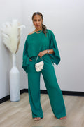 Zara Pant Set - Emerald (07)