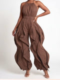 Alexa Jumpsuit - Brown