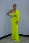 On Broadway Maxi Dress - Lime (25)