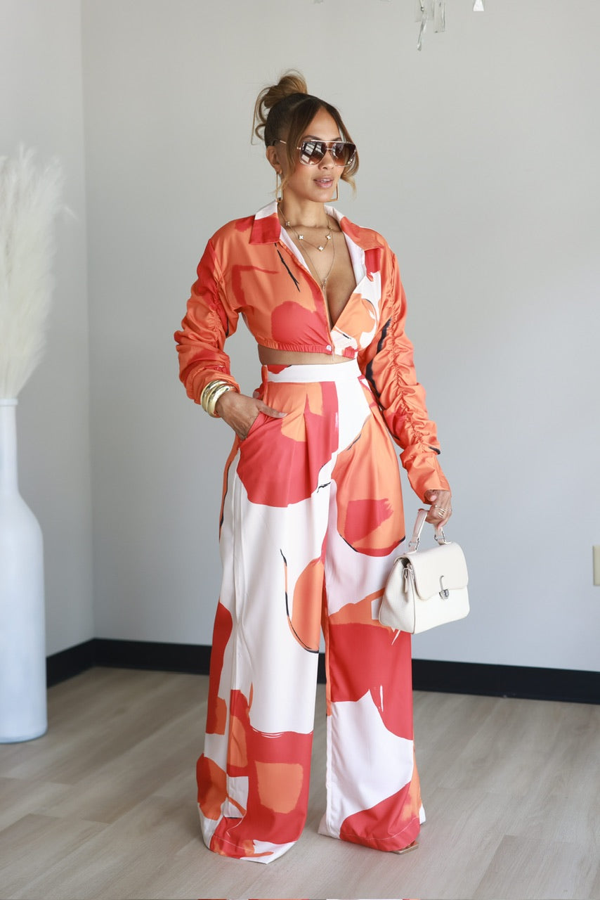 Santana Pant Set (F)