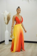 Skylar Maxi Dress - Orange