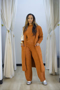 Libby 3pc Pant Set - Cognac (00)
