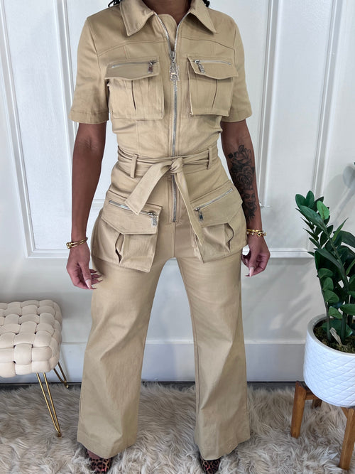 Safari Cargo Jumpsuit (013)