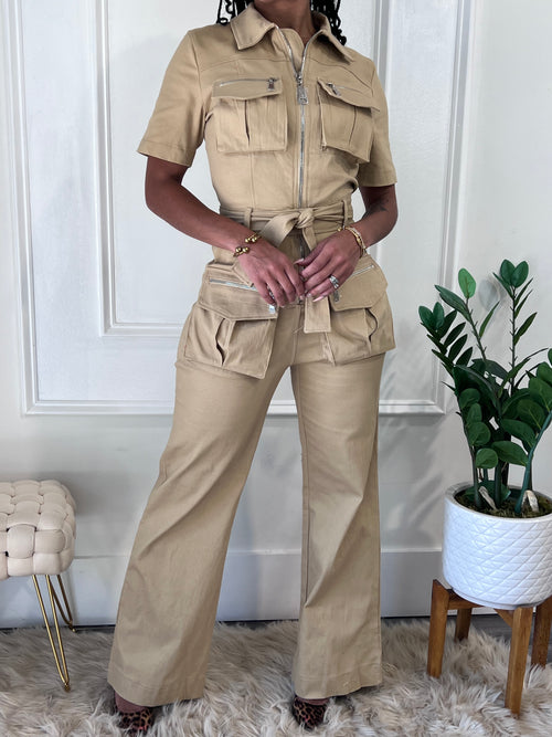 Safari Cargo Jumpsuit (013)
