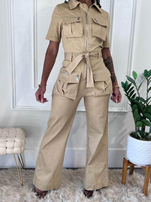 Safari Cargo Jumpsuit (013)