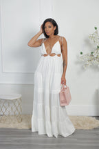 Jocelyn Maxi Dress - White (F1)