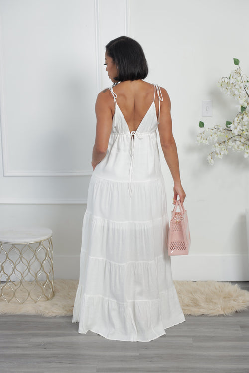 Jocelyn Maxi Dress - White (F1)