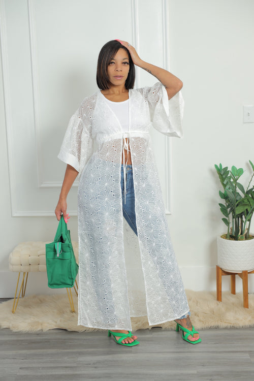 Lily Floral Duster (021)