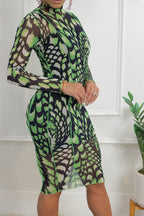 Mystique Midi Dress (018)