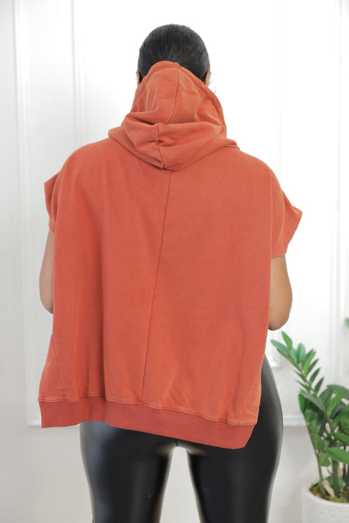 Southside Hooded Top - Rust (037)