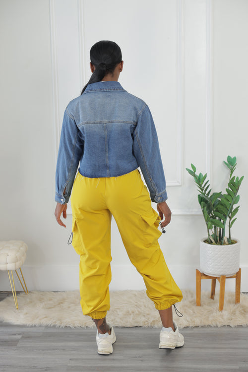 Parachute Joggers - Yellow (007)