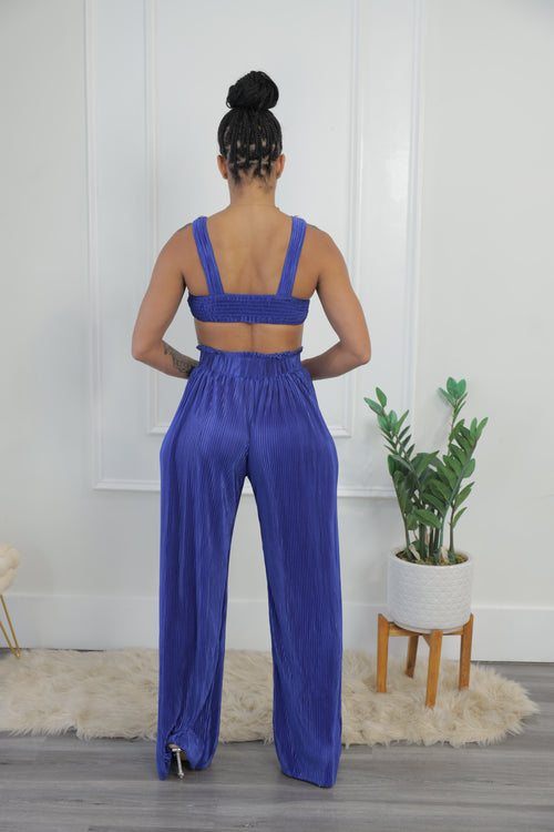 Ibiza Pant Set - Blue (019)