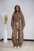 On The Ropes Jogger Set - Brown (42)